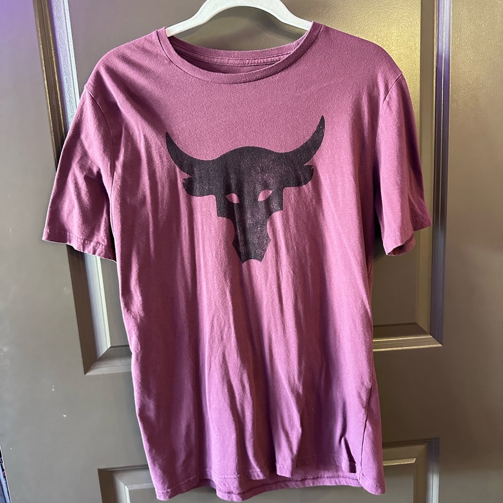 Men's Purple Graphic T-Shirt